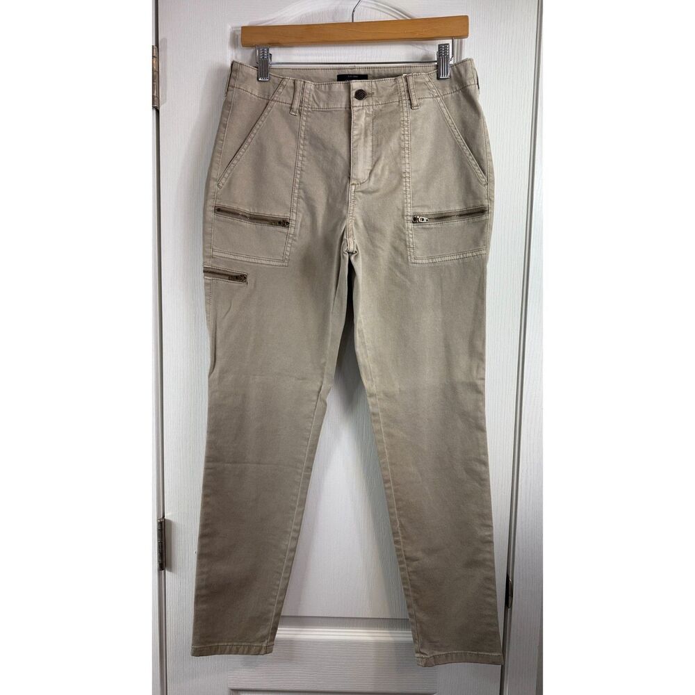 Lucky Brand Women's Utility Chino Pants Putty Size 8 NWT New With Tags